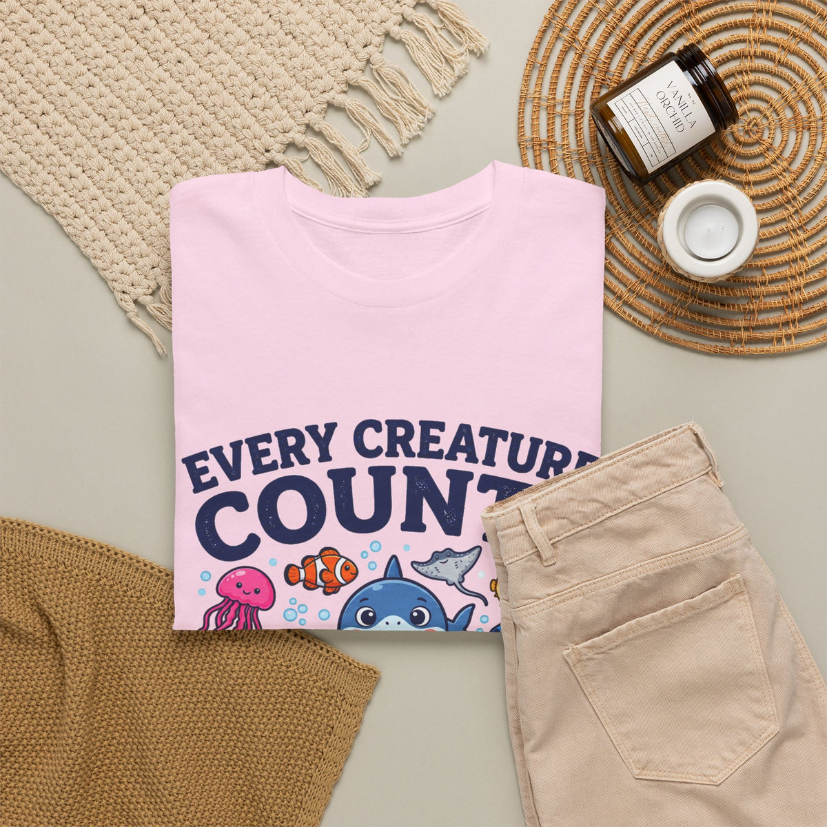 Every Creature Counts Teacher Shirt β Inclusive Classroom Graphic Tee
