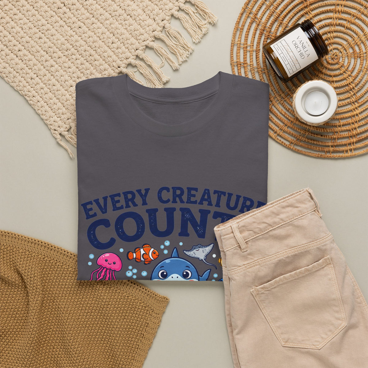 Every Creature Counts Teacher Shirt – Inclusive Classroom Graphic Tee