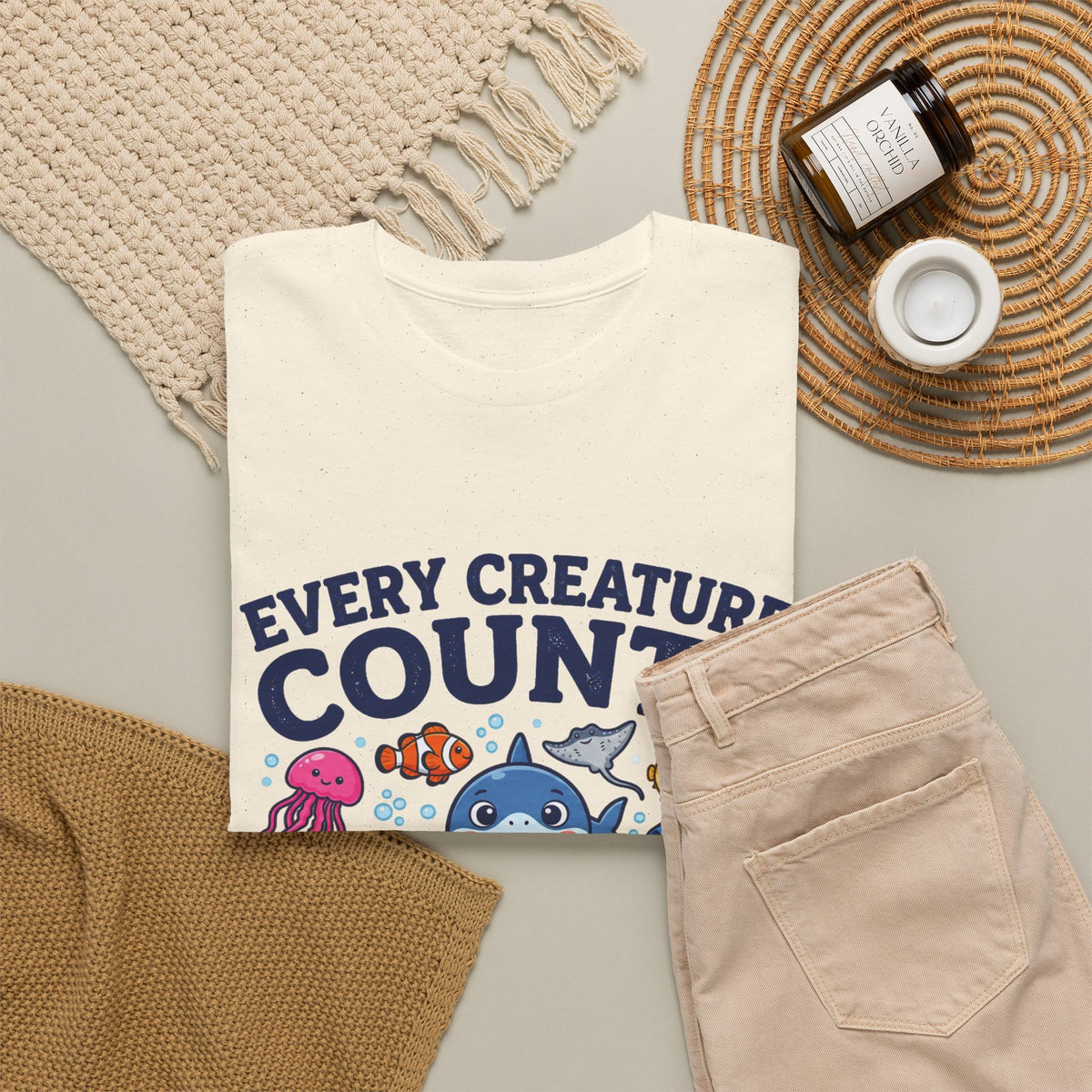Every Creature Counts Teacher Shirt – Inclusive Classroom Graphic Tee