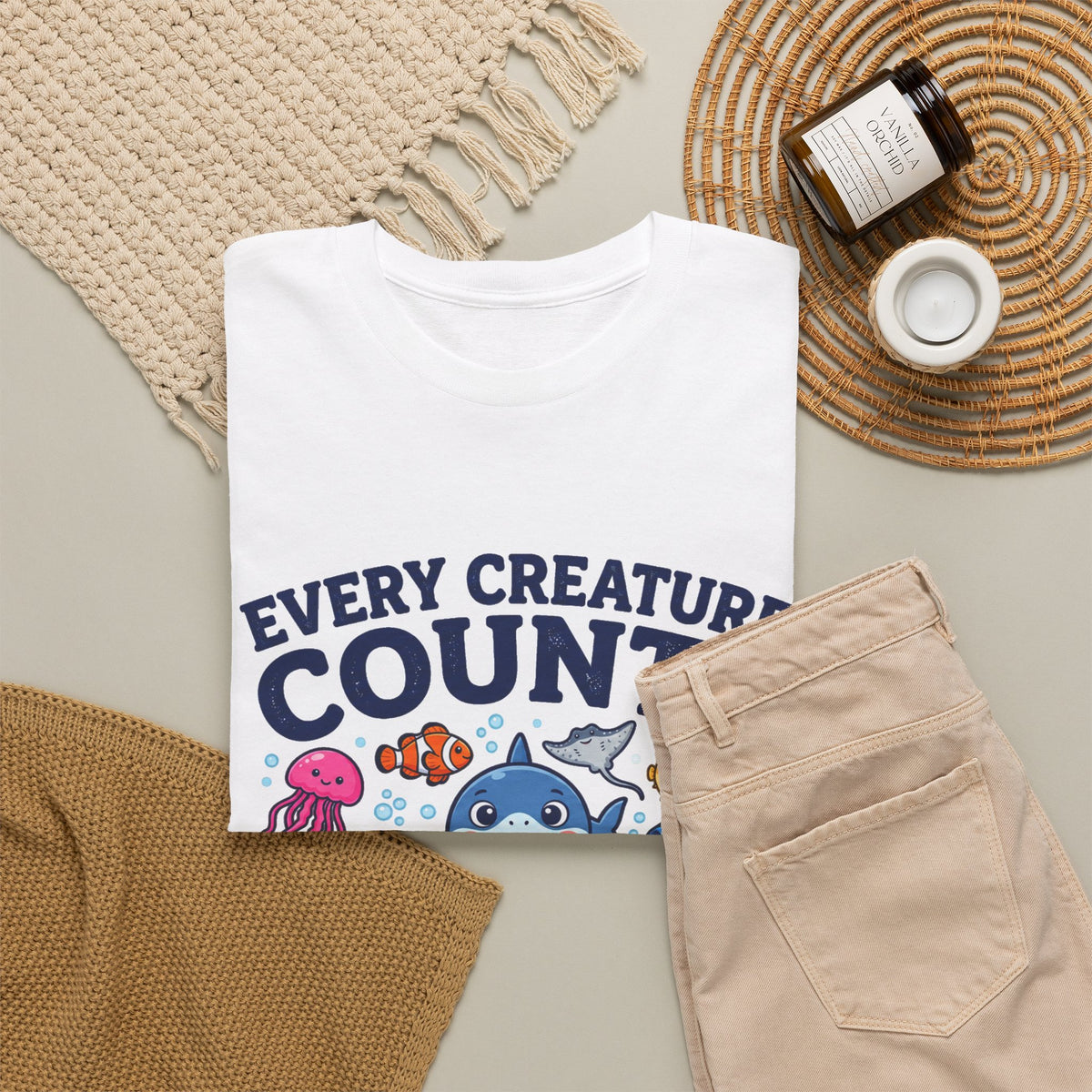 Every Creature Counts Teacher Shirt – Inclusive Classroom Graphic Tee