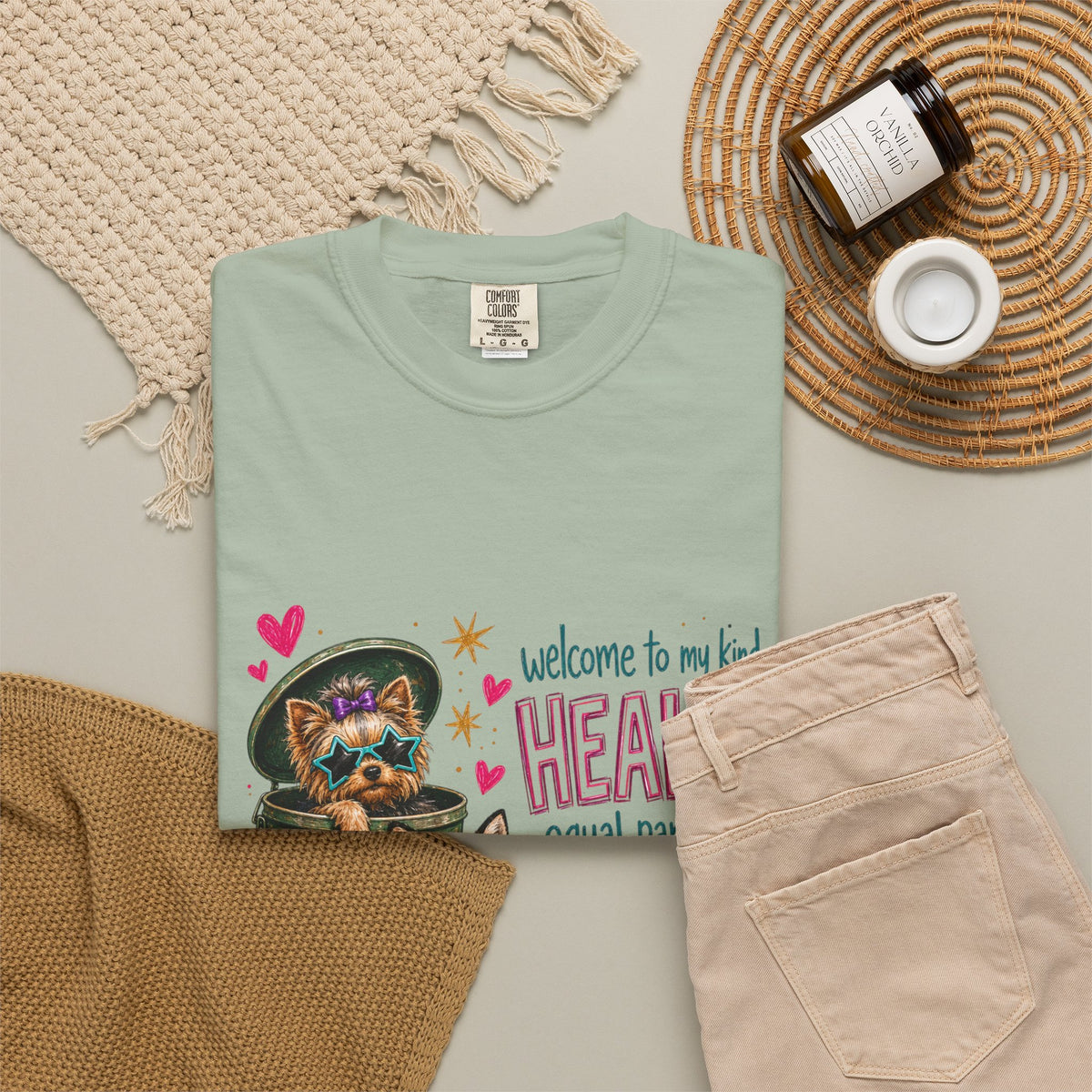 Welcome to My Kind of Healing Funny Graphic Tee – Chaos & Attitude Shirt
