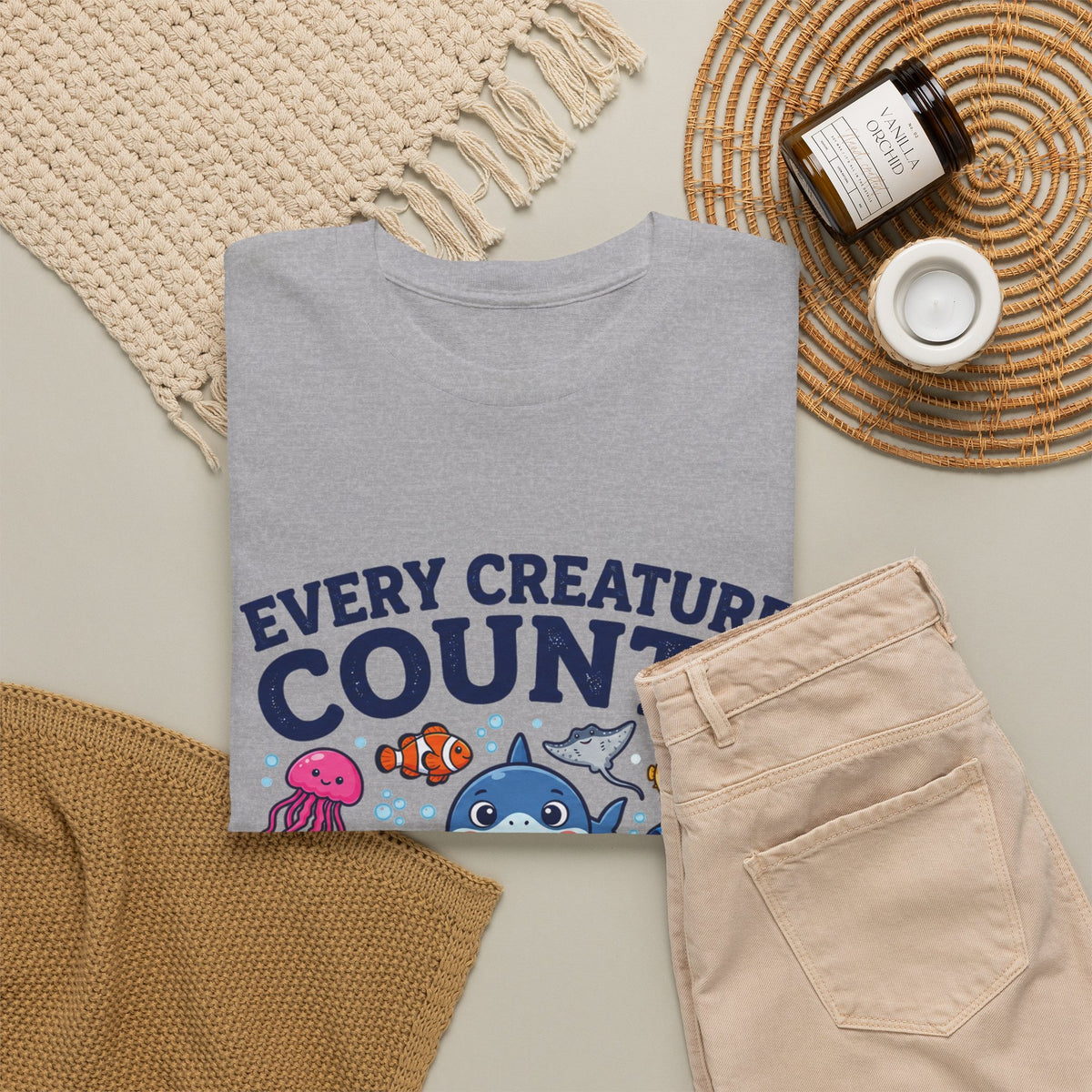 Every Creature Counts Teacher Shirt – Inclusive Classroom Graphic Tee