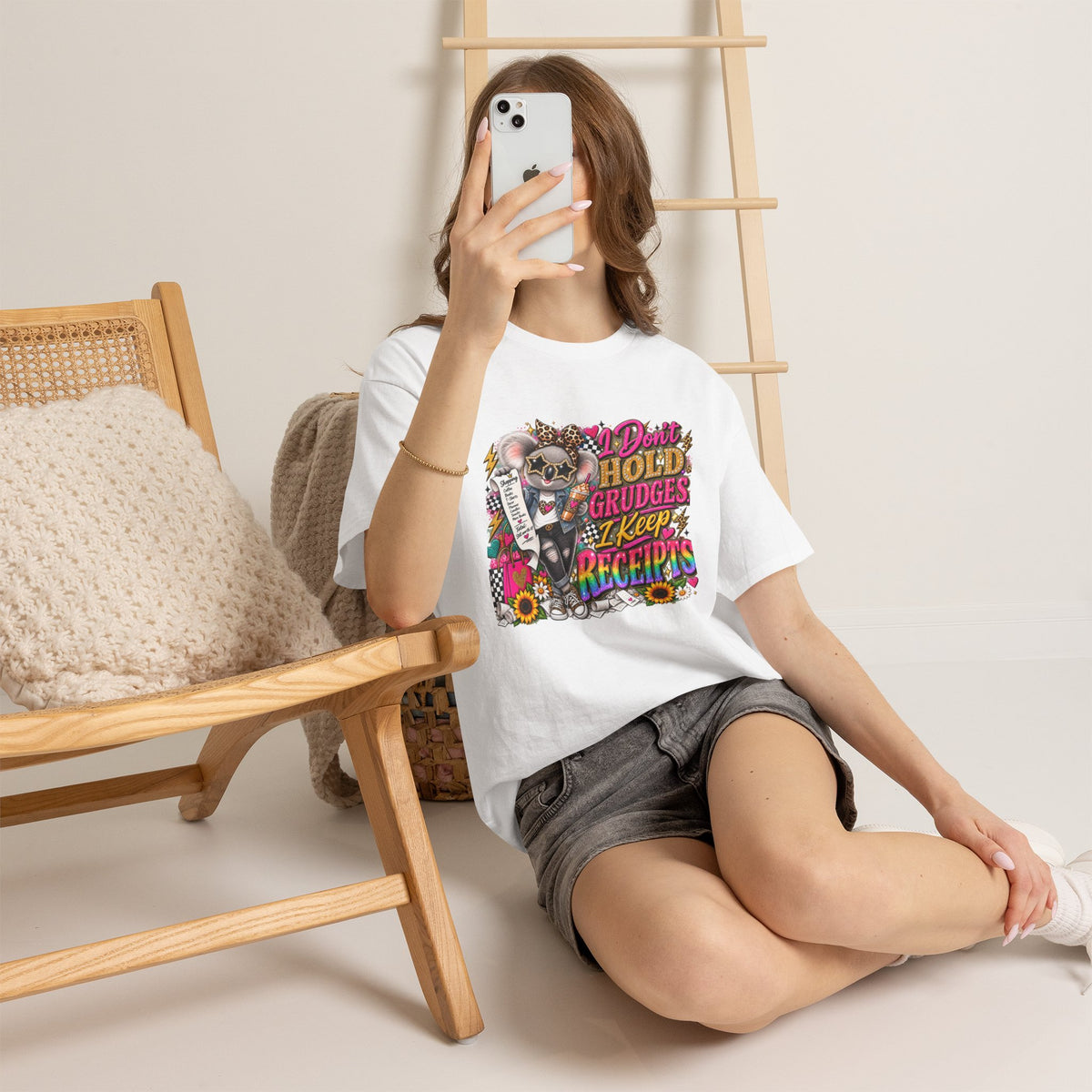 I Don’t Hold Grudges I Keep Receipts Shirt – Funny Sassy Graphic Tee