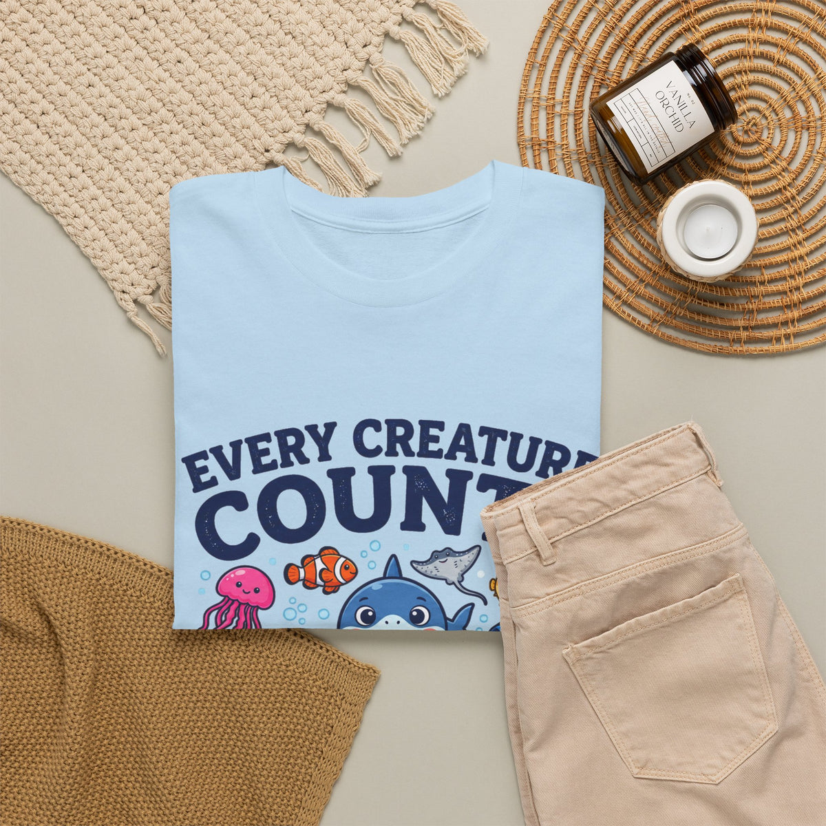 Every Creature Counts Teacher Shirt – Inclusive Classroom Graphic Tee