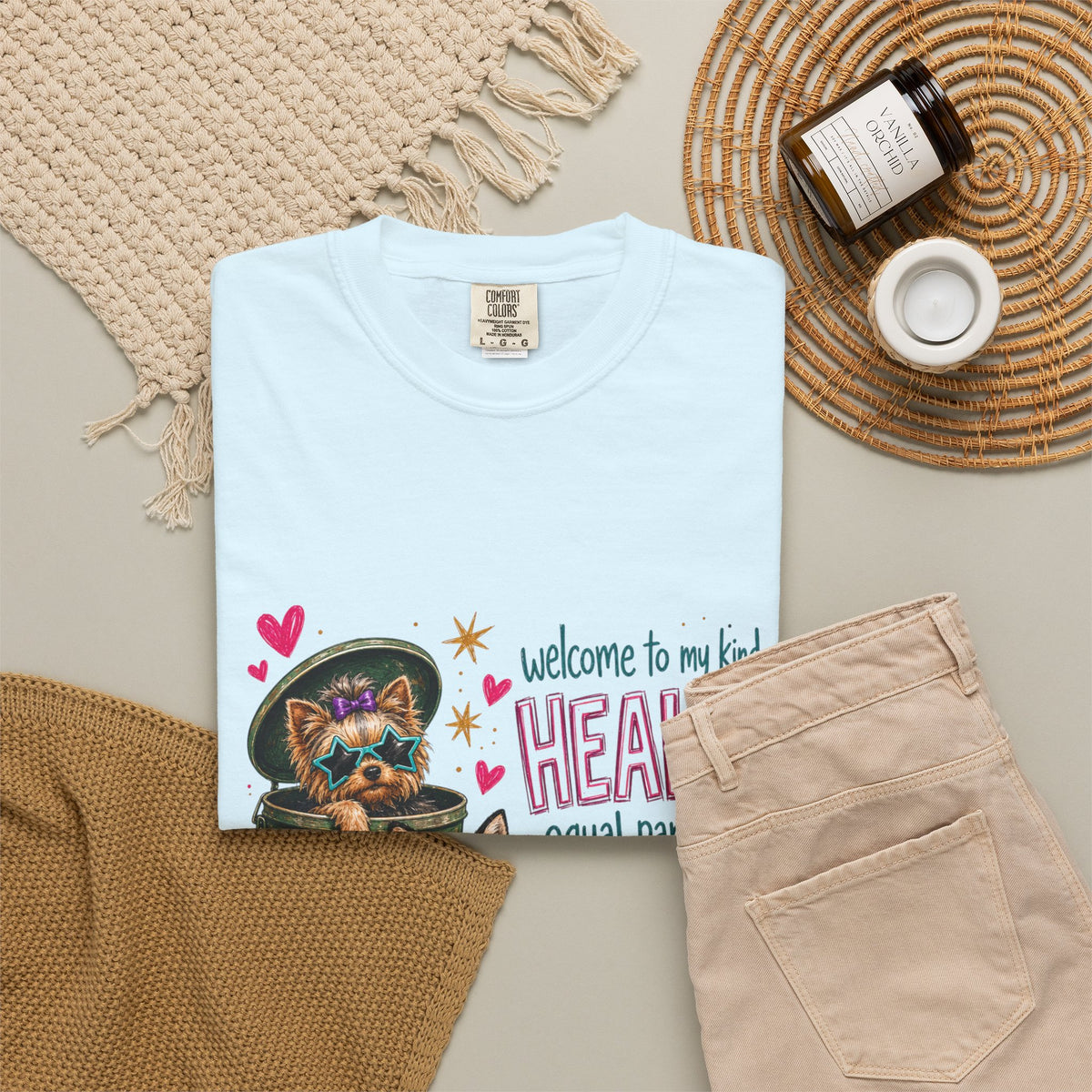 Welcome to My Kind of Healing Funny Graphic Tee – Chaos & Attitude Shirt