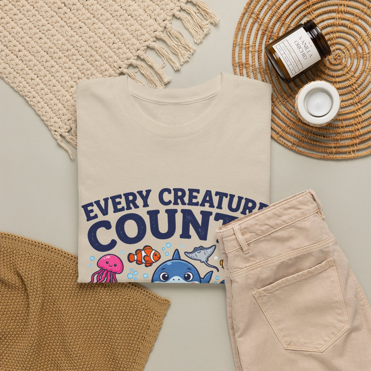 Every Creature Counts Teacher Shirt – Inclusive Classroom Graphic Tee