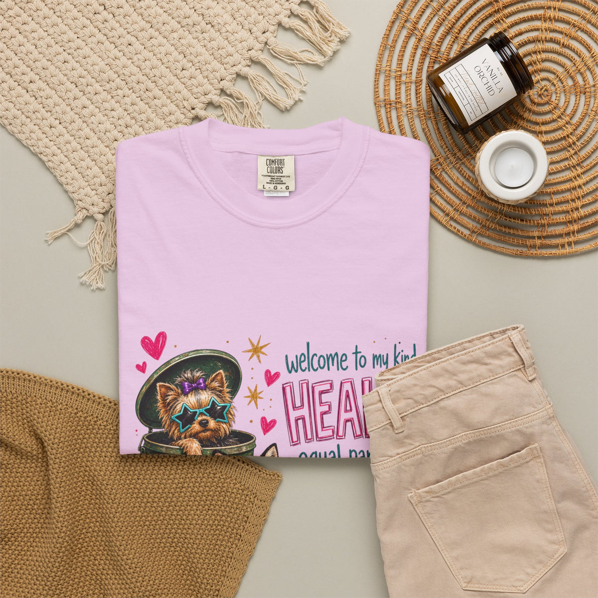Welcome to My Kind of Healing Funny Graphic Tee – Chaos & Attitude Shirt